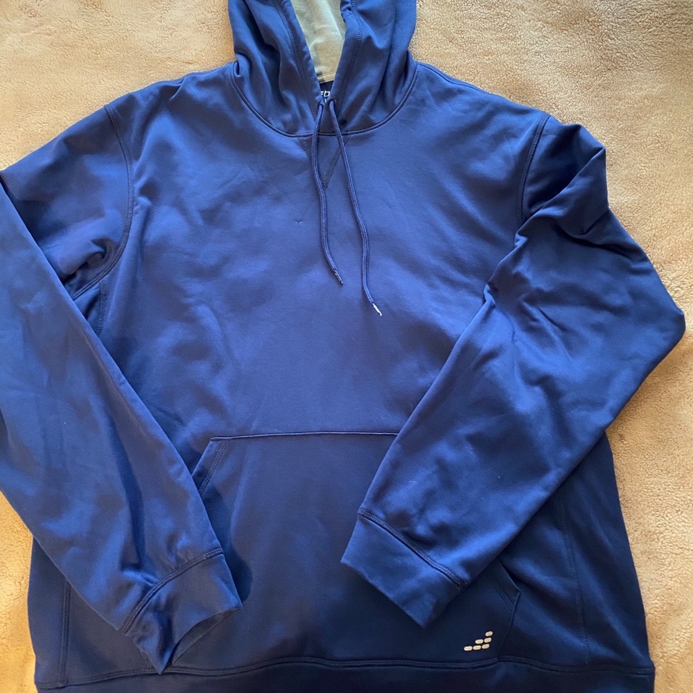 bcg (academy brand) men’s navy blue hoodie